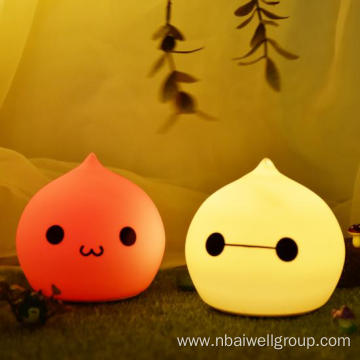 Fashion Cute Silicone Led Night Light Lamp